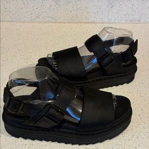 Dr. Martens Black Sandals